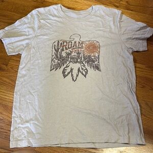 ROAM Beige Graphic Tee